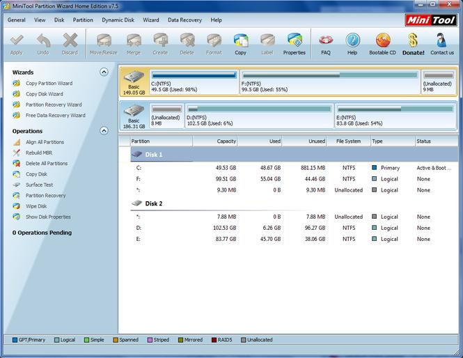 minitool partition wizard home edition francais