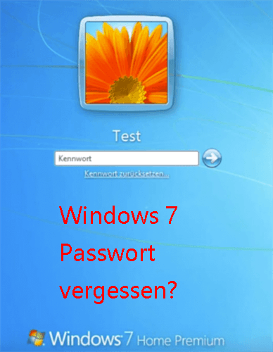 Windows 7 Passwort vergessen